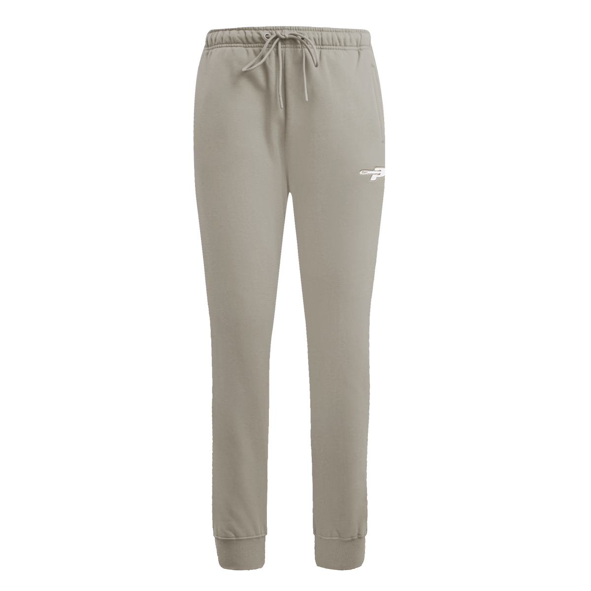 PRO STANDARD CLASSIC CHENILLE PANTALON OUATÉ EN MOLLETON À LOGO BLANC POUR FEMME (TAUPE)