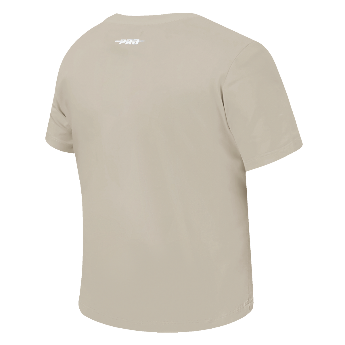 PRO STANDARD CLASSIC CHENILLE T-SHIRT BABY DOLL À LOGO BLANC POUR FEMME (TAUPE)