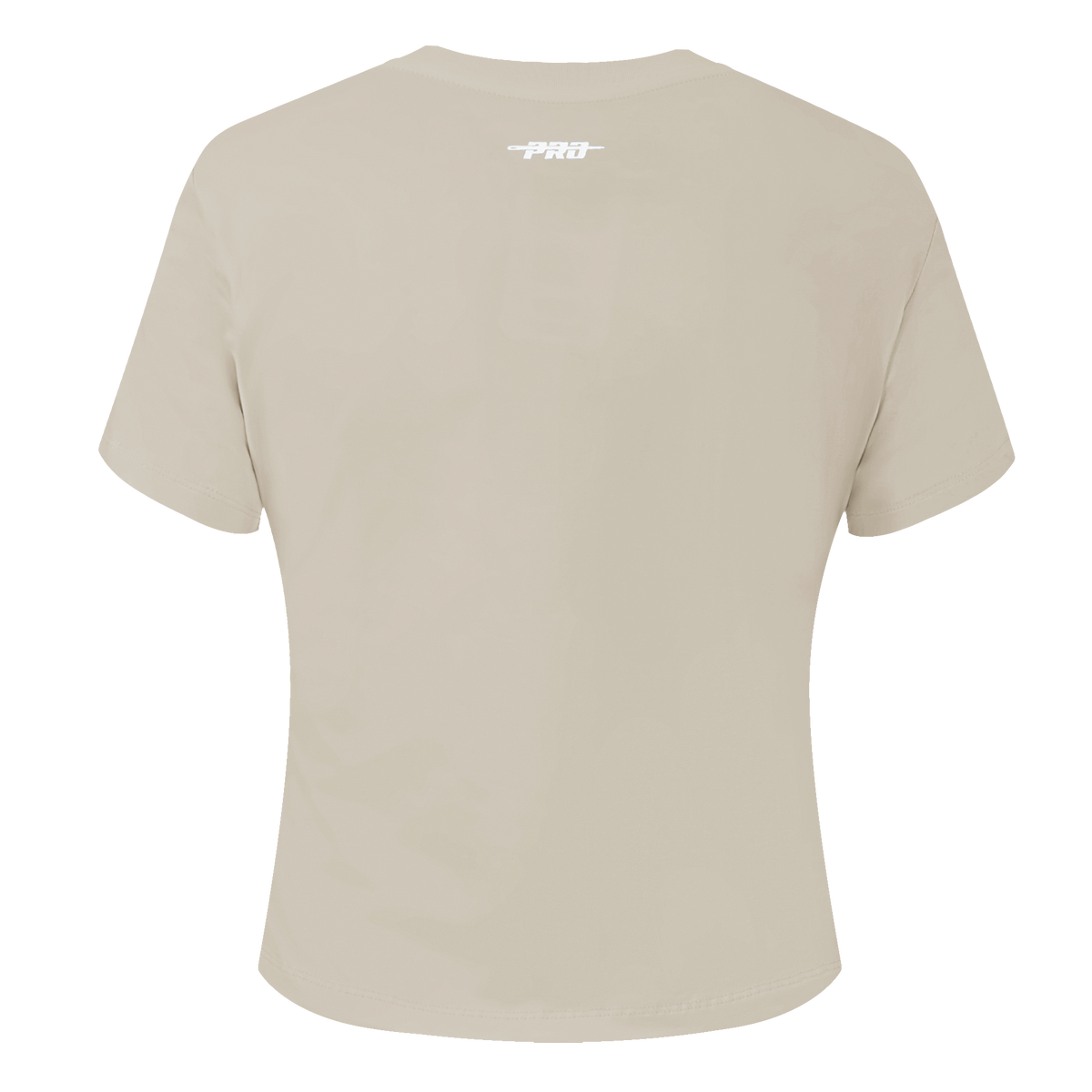 PRO STANDARD CLASSIC CHENILLE T-SHIRT BABY DOLL À LOGO BLANC POUR FEMME (TAUPE)