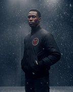 NBA CHICAGO BULLS MEN'S PUFFER JACKET (BLACK) lifestyle