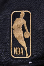 NBA LOS ANGELES LAKERS BLACK & GOLD MEN'S WOOL VARSITY JACKET (JET BLACK)
